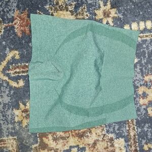 Green Seamless Athletic Shorts